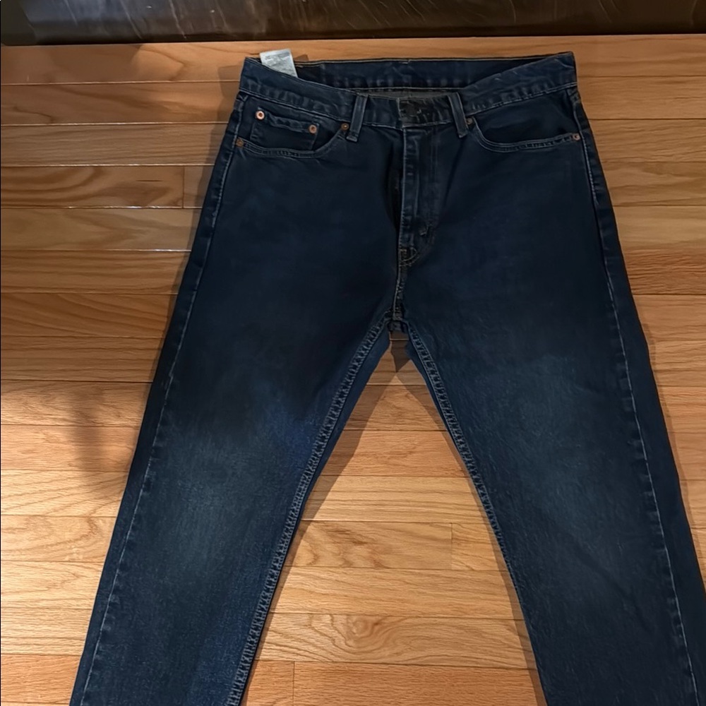 Levi's Dark Blue Straight Men's Jeans